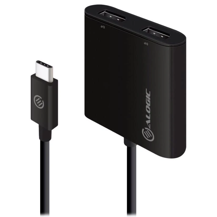 ALOGIC USB Type-C To Dual DisplayPort Adapter - Image 2