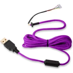 Glorious Ascended V2 Mouse Cable - Purple Reign