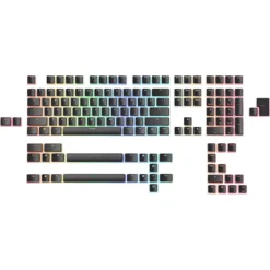 Glorious Aura V2 PBT Pudding Keycaps - Black