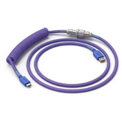 Glorious Coiled USB-C Keyboard Cable - Nebula