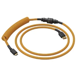 Glorious Coiled USB-C Keyboard Cable -Glorious Gold