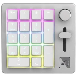 Glorious Prebuilt Mechanical Numpad - White Ice