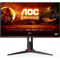 AOC Gaming Q27G2S/EU 27" QHD 165Hz IPS Monitor