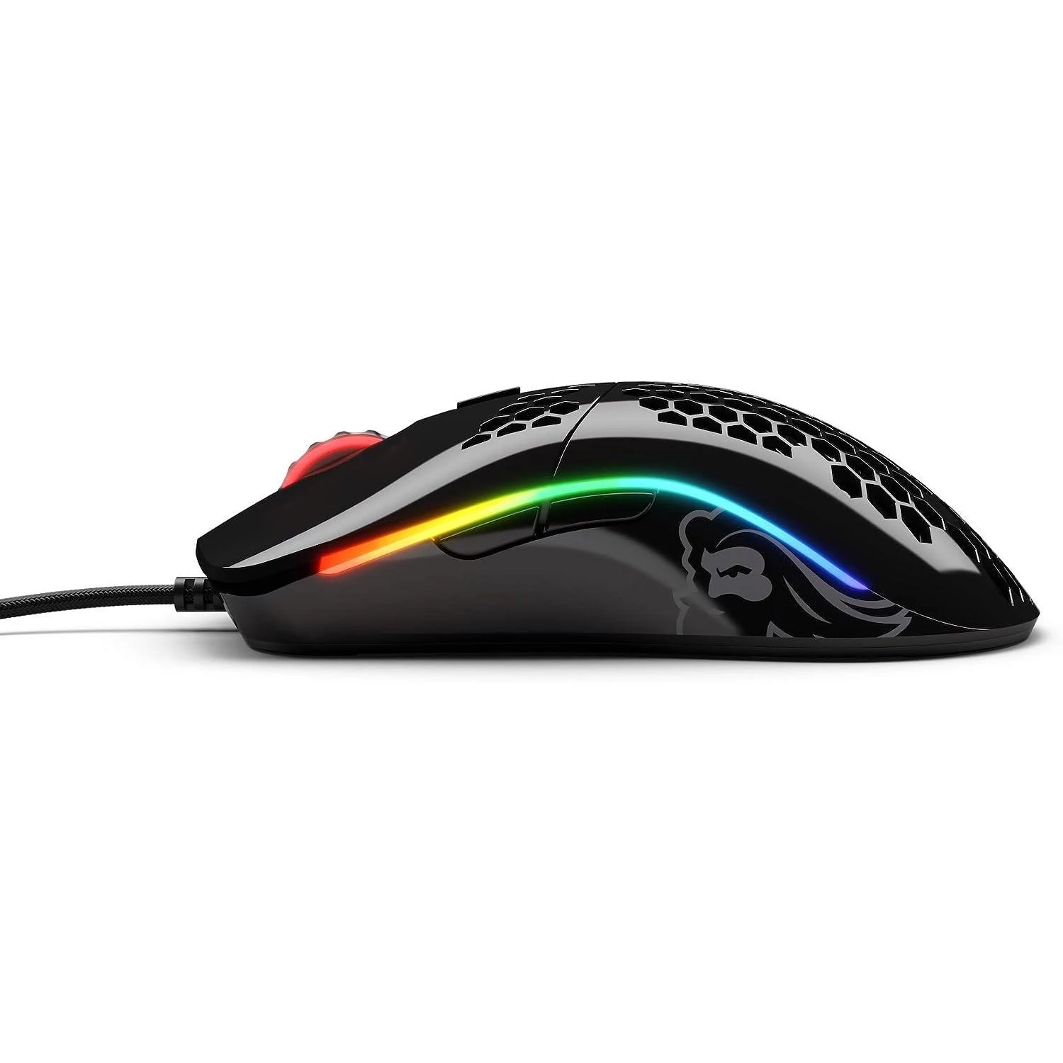 Glorious Model O Minus Wired Gaming Mouse - Glossy Black - Image 3