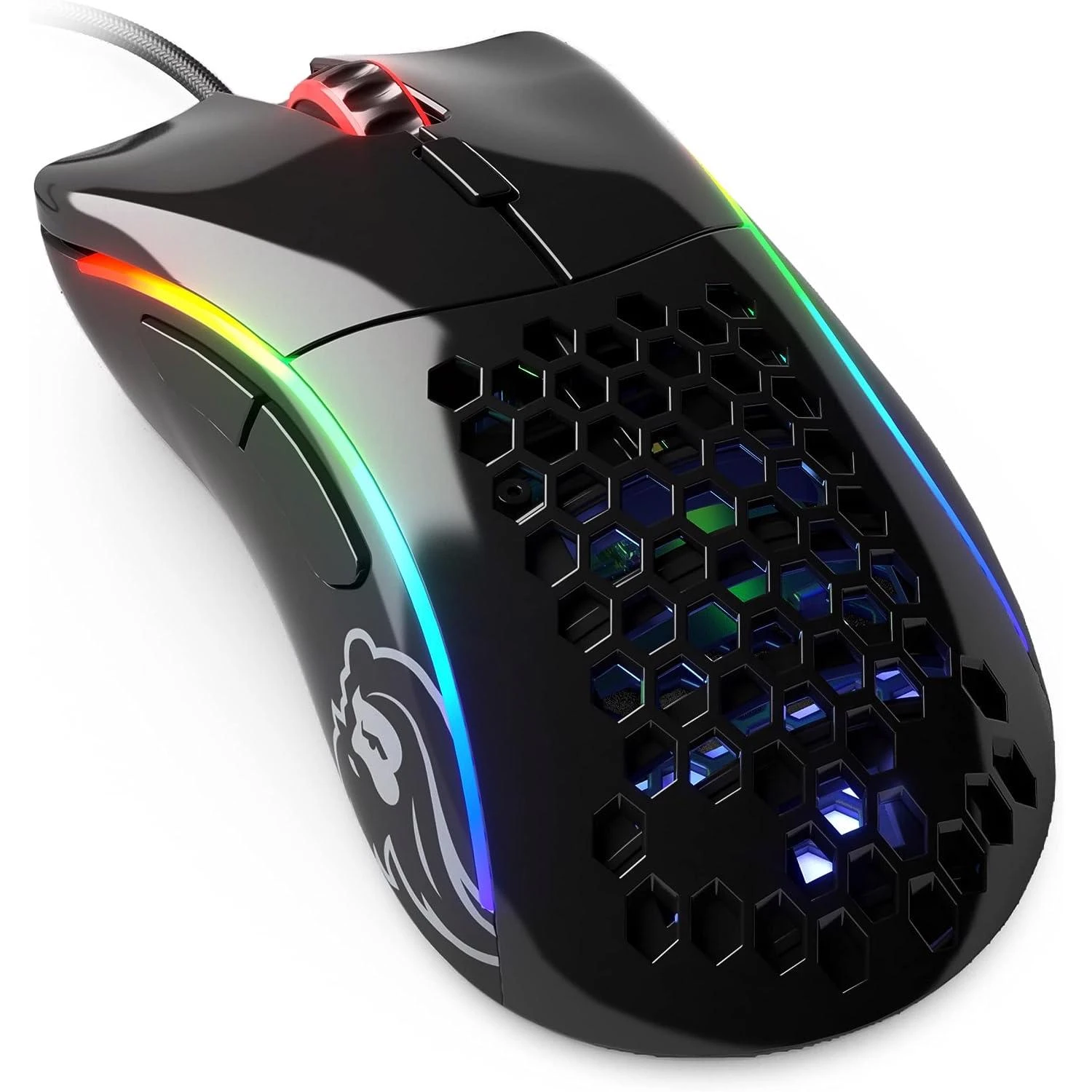 Glorious Model D Minus Wired Gaming Mouse - Glossy Black