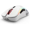 Glorious Model D Minus Ergonomic Wireless Gaming Mouse - Matte White