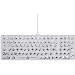 Glorious GMMK 2 Full Size Mechanical Keyboard - White Ice (Barebones)