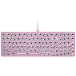 Glorious GMMK 2 Full Size Mechanical Keyboard - Pink (Barebones)
