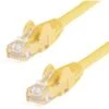 Startech 7.5 M CAT6 Cable - Patch Cord - Yellow - Snagless