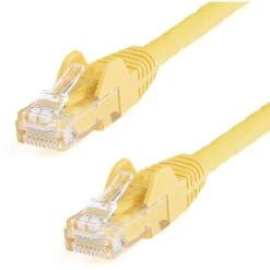 Startech 7.5 M CAT6 Cable - Patch Cord - Yellow - Snagless
