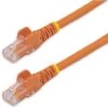 Startech 1.5 M CAT6 Cable - Patch Cord - Orange - Snagless