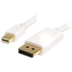 Startech MiniDisplayPort To DisplayPort 2m Cable - White