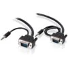 ALOGIC Pro Series Slim Flexible VGA 10m Cable With 3.5mm Stereo Audio Cable