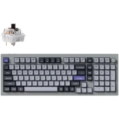 Keychron Q5 Pro Custom Wireless RGB Mechanical Keyboard (Brown Switch)