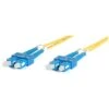 Startech 2m Fiber Optic Cable - Single-Mode Duplex 9/125 LSZH - SC/SC