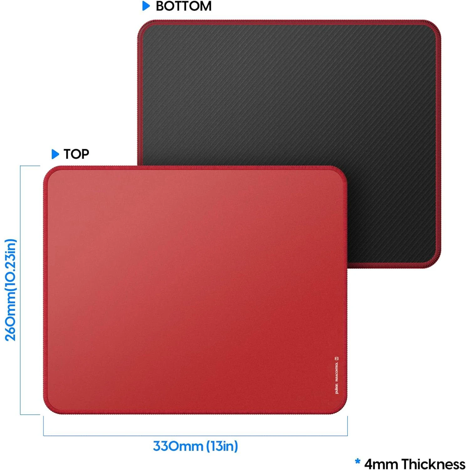 Pulsar Paracontrol V2 Mousepad Medium - Red - Image 2