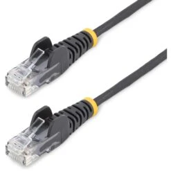 Startech 3m CAT6 Cable - Black - Slim CAT6 Patch Cable - Snagless
