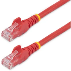 Startech 1.5 M CAT6 Cable - Patch Cord - Red - Snagless