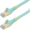 Startech 10m CAT6a Ethernet Cable - Aqua - Snagless RJ45 Connectors