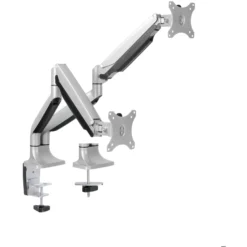 Brateck Dual Monitor Aluminum Interactive Counterbalance Monitor Arm For 13''-32'' LCD Monitors