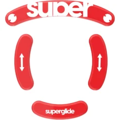 Pulsar Superglide 2 Mouse Skate For Logitech G Pro Wireless - Red