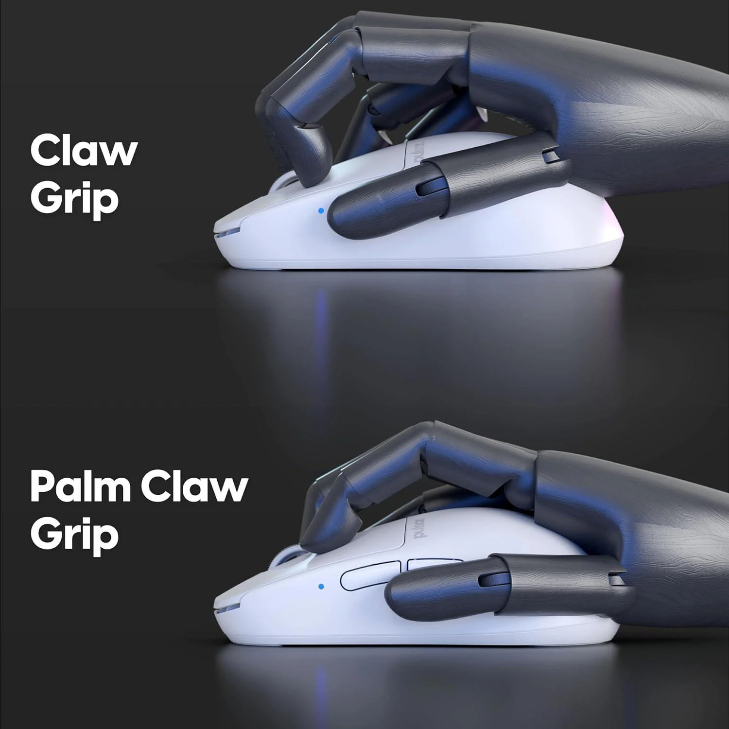 Pulsar X2H Mini Wireless Gaming Mouse - White - Image 2