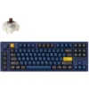 Keychron Lemokey L3 QMK/VIA Wireless Custom Mechanical Keyboard - Navy Blue (Gateron Jupiter Brown)