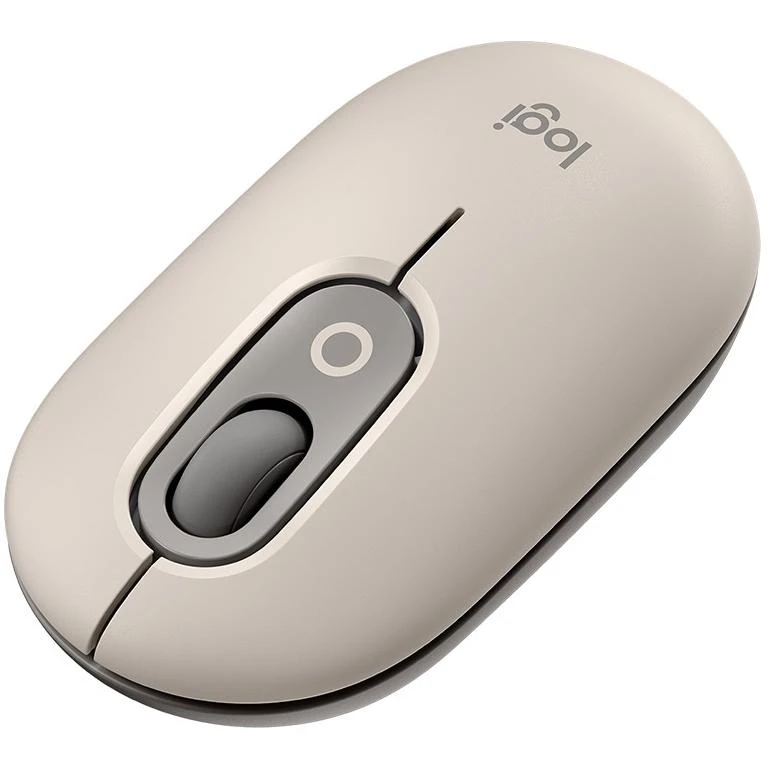 Logitech POP Wireless Mouse - Mist Sand - Image 3