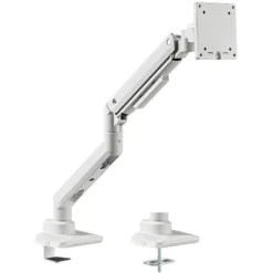 SilverStone ARM14 Single Monitor Arm - White