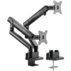 SilverStone ARM25 Dual Monitor Arm - Black