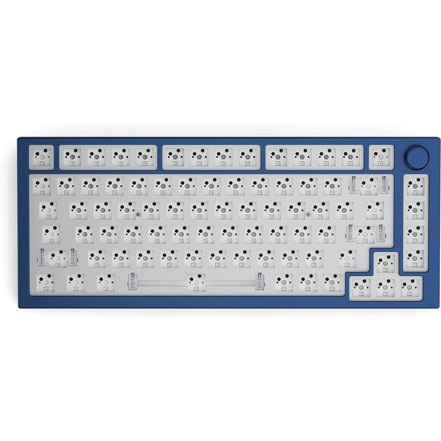 Glorious GMMK PRO 75% Alternative Top Frame - Navy Blue - Image 2