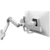 Ergotron Erogtron HX Wall Dual Monitor Arm - White
