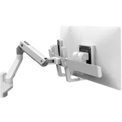 Ergotron Erogtron HX Wall Dual Monitor Arm - White
