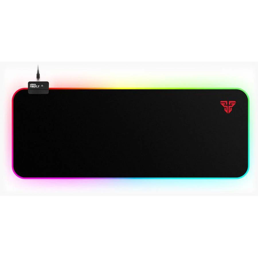 Fantech Firefly MPR800s Large Size Deskmat RGB Mousemat - Black