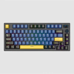 Fantech MAXFIT81 Wireless Hot-Swappable RGB Mechanical Bluetooth Keyboard (Grand Cobalt - Yellow Switch)