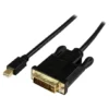 Startech MiniDisplayPort To DVI 1.8m Cable - Black