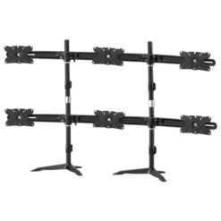 Aavara AV-DS610 Freestanding Six Monitor Stand (24 To 32")