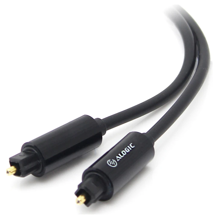 ALOGIC Premium 5m Optical Fibre Toslink Digital Audio Cable Male To Male - Image 2
