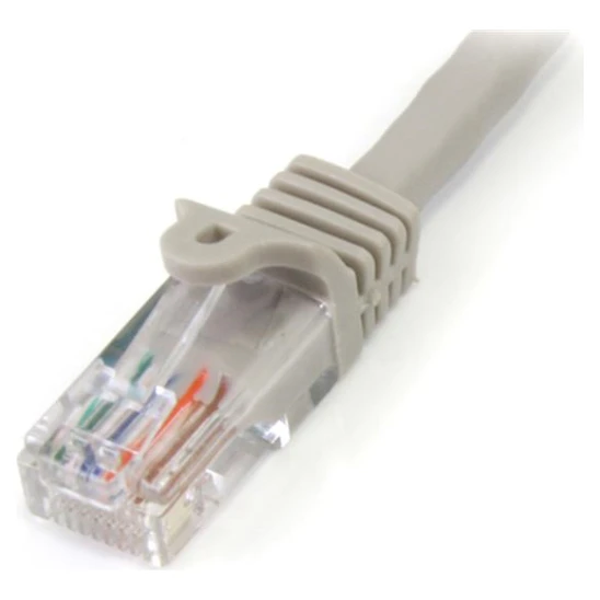 Startech Cat5e 3m Grey Snagless UTP Patch Cable - Image 2