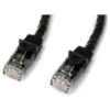Startech Cat6 0.5m Black Snagless UTP Patch Cable