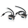 ALOGIC Pro Series Slim Flexible VGA 15m Cable With 3.5mm Stereo Audio Cable