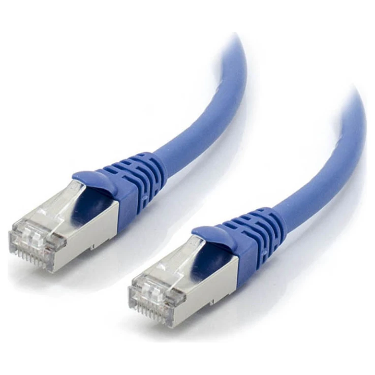 ALOGIC CAT6A 10m 10GbE Shielded Network Cable Blue