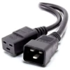 ALOGIC 1m IEC C19 To IEC C20 Power Extension Male To Female Cable