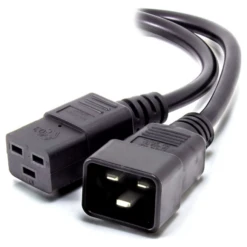 ALOGIC 1.5m IEC C19 To IEC C20 Power Extension Male To Female Cable