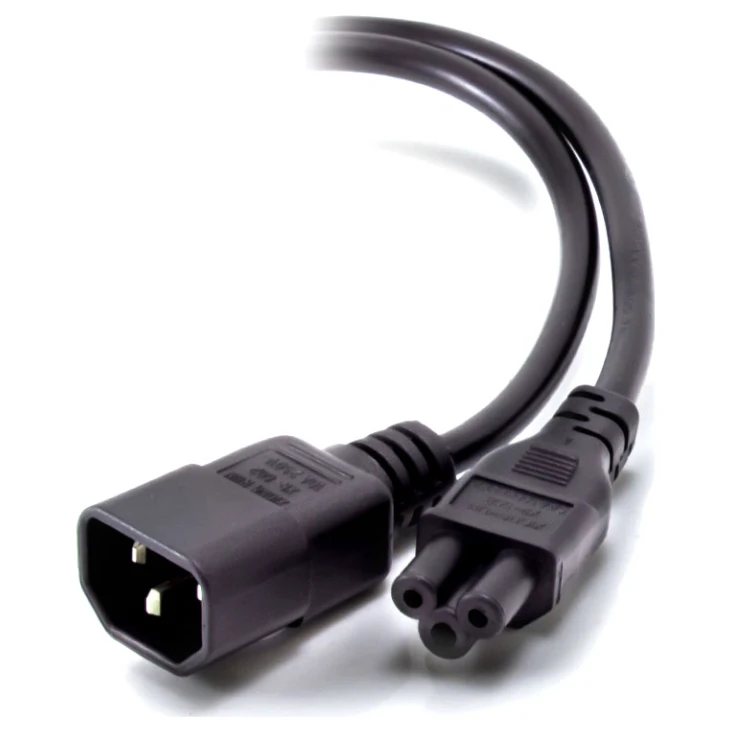 ALOGIC 2m IEC C14 To IEC C5 Male To Female Cable