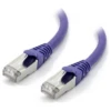 ALOGIC CAT6A 2m 10GbE Shielded LSZH Network Cable Purple