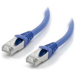 ALOGIC CAT6A 25m 10GbE Shielded Network Cable Blue