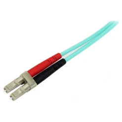 Startech 3m LC Fiber Optic Cable 10Gb Aqua