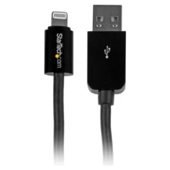 Startech 3m 10ft Long Black Apple Lightning To USB Cable