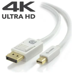 ALOGIC Mini DisplayPort To DisplayPort MM Cable 3m White